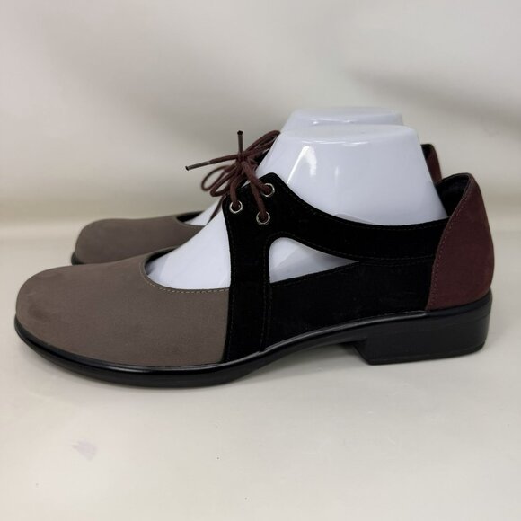 Naot Alisio Nubuck Leather Comfort Shoes Multicolor Women’s Size 9 / EUR Size 40 - Picture 2 of 7